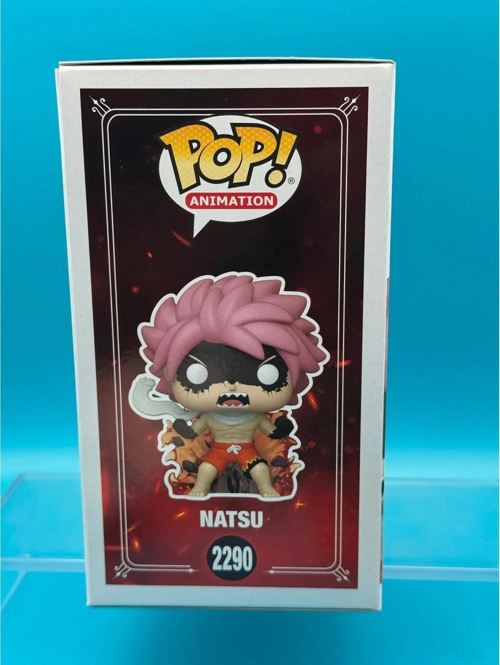 Todd Haberkorn Signed Natsu Fired up fairy tail Funko pop 2290 with MAS COA